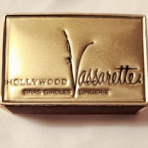 Vintage Cocktail Matches Vassarette Lingerie Hollywood Promotional Set of Four